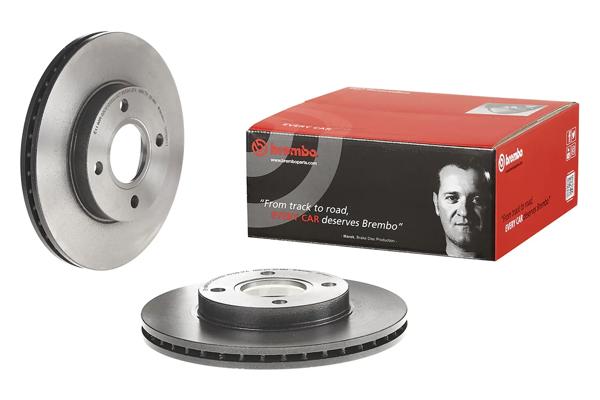 BREMBO 09.7806.11 | Fren Diski Ön Ford Fiesta/Focus 95-10 | 2 Adet