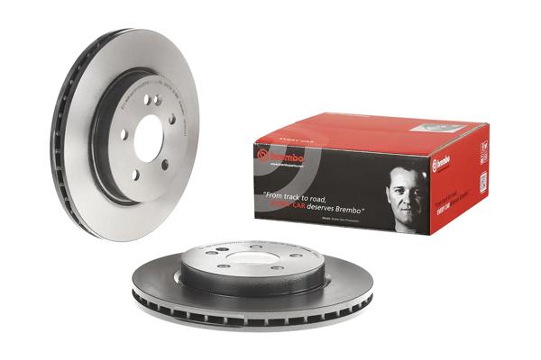 BREMBO 09.7823.11 | Fren Diski Ön UV Coated Mercedes-Benz | 2 Adet