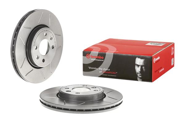 BREMBO 09.8137.76 | Fren Diski Ön Büyük Hava Kanallı Clio V 1.3 H5h 1.5 K9k Scenic I 1.6 K9k Kaplamalı Çızgılı | 2 Adet