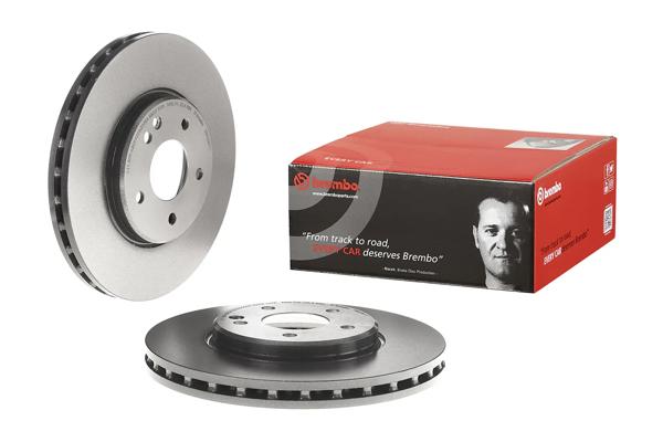 BREMBO 09.8304.11 | Fren Diski Ön UV Coated Mercedes-Benz | 2 Adet