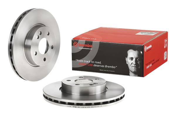 BREMBO 09.8404.10 | Fren Diski Ön Mercedes Viano W639 W447 Vito W639 W447 114-116 CDI 2 Adet