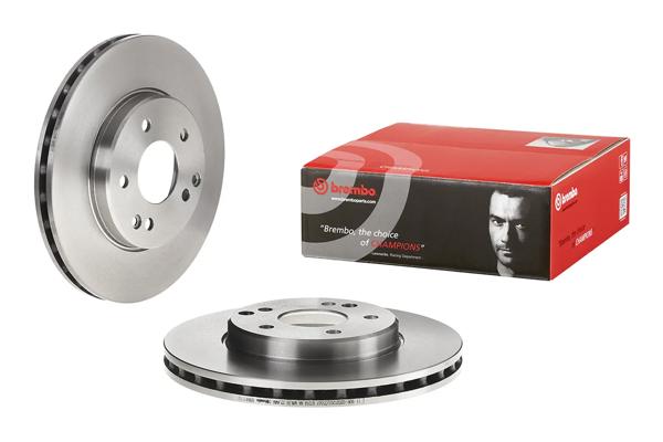 BREMBO 09.8411.10 | Fren Diski Ön Mercedes W203 C209 W210 R170 C180 C200 E200 00-09 | 2 Adet