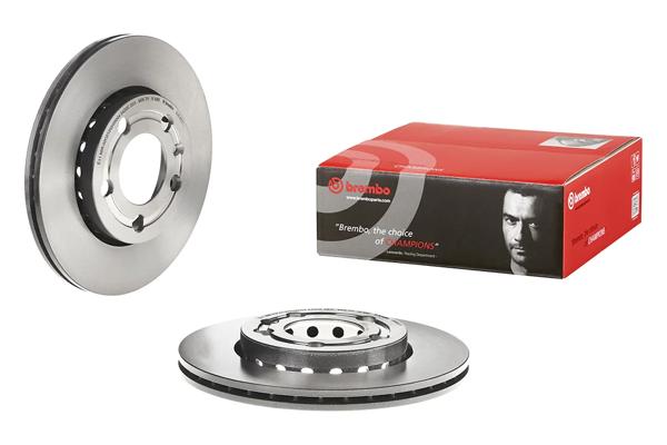 BREMBO 09.8483.11 | Fren Diski Ön Kaplamalı (VW Polo 02-10 Skoda Fabia 00-10) | 2 Adet