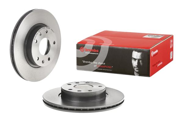 BREMBO 09.8609.11 | Fren Diski Ön Havalı Kaplamalı 277mm (Land Rover Freelander 1.8 / 2.0 Td4 / 2.5) | 2 Adet