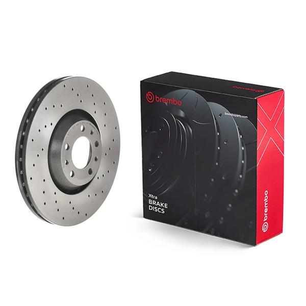BREMBO 09.8670.1X | Fren Diski Ön Xtra Peugeot | 2 Adet