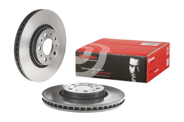 BREMBO 09.9130.11 | Fren Diski Ön UV Coated Volvo | 2 Adet