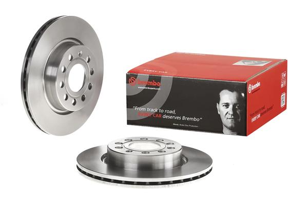 BREMBO 09.9167.10 | Fren Diski (Tek Disk) Ön Vag A3 Cad3 Go5-6-7 Jet3-4 03-21