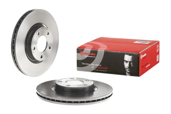 BREMBO 09.9468.21 | Fren Diski Ön UV Coated Mazda | 2 Adet