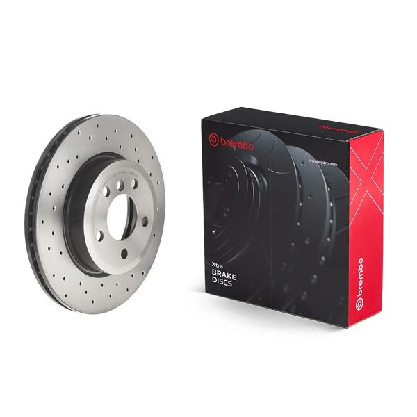 BREMBO 09.9581.1X | Fren Diski (BMW X3 E-83 On) Kaplamalı Delikli | 2 Adet