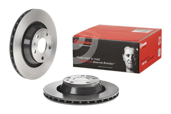 BREMBO 09.9768.11 | Fren Diski Audi Tt | 2 Adet