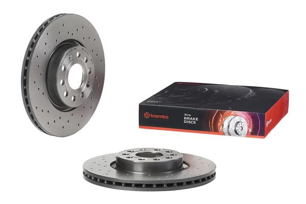 BREMBO 09.9772.1X | Fren Diski (Tek Disk) Ön Vag A1 A3 Q2 Q3 Art Cad3-4-5 Go5-6-7-8 Jet3-4 Pas Troc 03-22