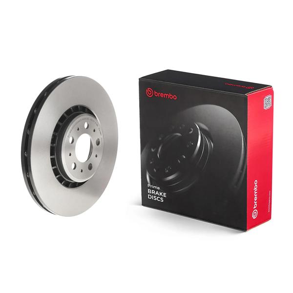 BREMBO 09.9848.11 | Ön Fren Diski UV Coated Volvo XC90 (03-09) 17" Havalı 2 Adet