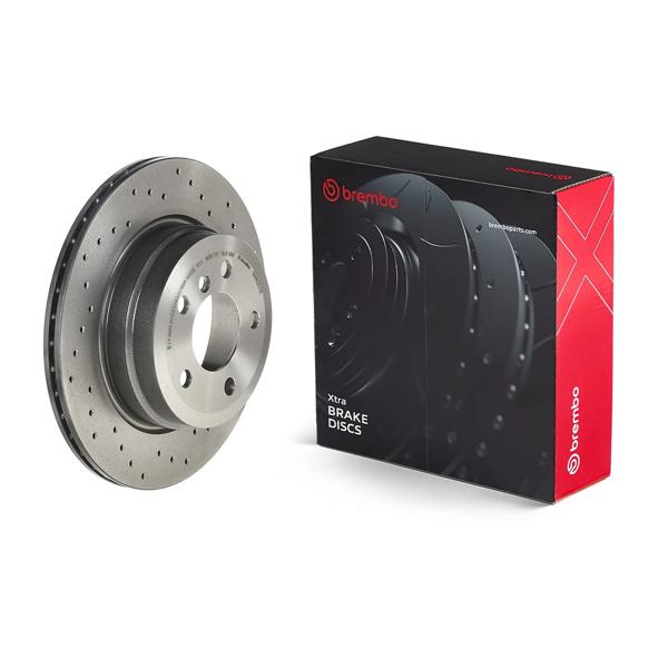 BREMBO 09.9925.1X | Fren Diski Delikli Arka E70-E71-F15-F16 | 2 Adet