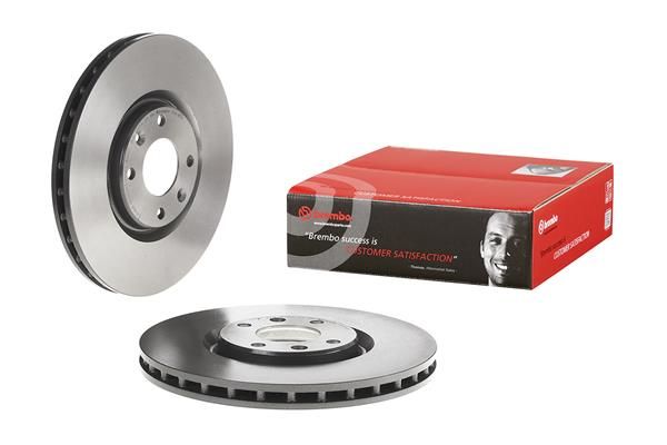 BREMBO 09.A185.11 | Fren Diski Ön Arka UV Coated Opel | 2 Adet