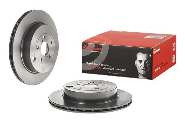 BREMBO 09.A198.21 | Fren Diski Arka UV Coated Subaru | 2 Adet