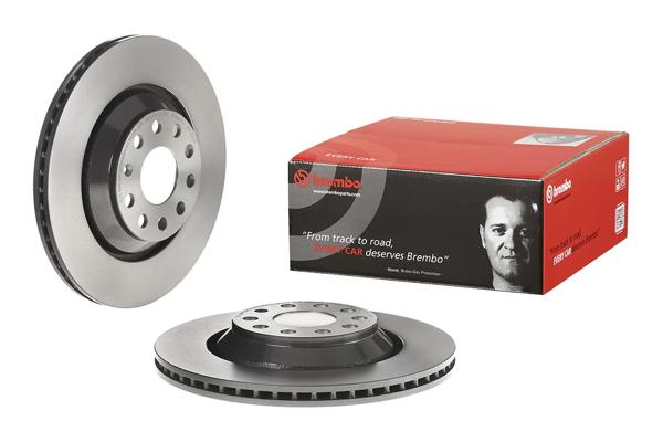 BREMBO 09.A200.11 | Fren Diski (Tek Disk) Arka Vag A3 Q2 Q3 Go5-6-7-8 Pas Troc 05-23