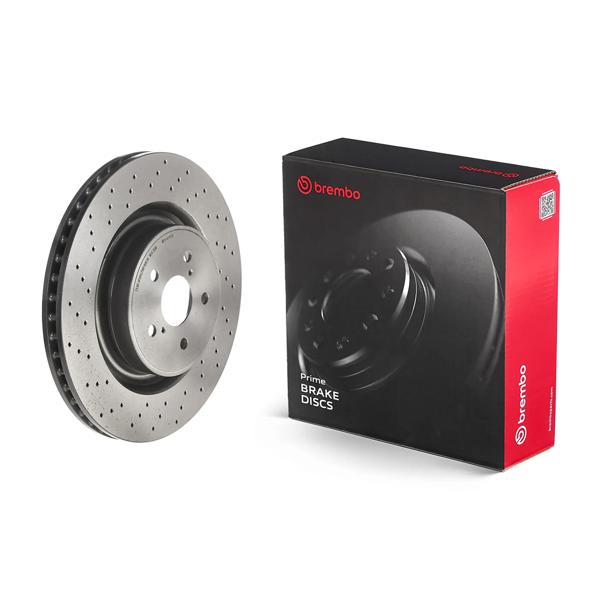 BREMBO 09.A300.11 | Fren Diski Ön UV Coated Lexus | 2 Adet