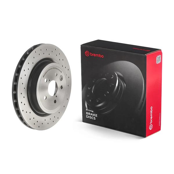 BREMBO 09.A301.11 | Fren Diski Arka UV Coated Lexus | 2 Adet