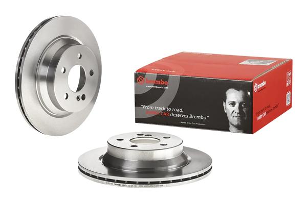 BREMBO 09.A358.10 | Fren Diski (Tek Disk) Arka M.Benz 204 211 212 218 219 02-18