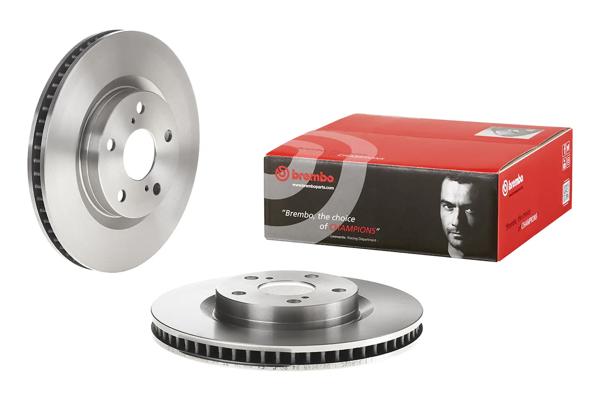 BREMBO 09.A417.10 | Fren Diski Ön Toyota Auris Rav4 | 2 Adet