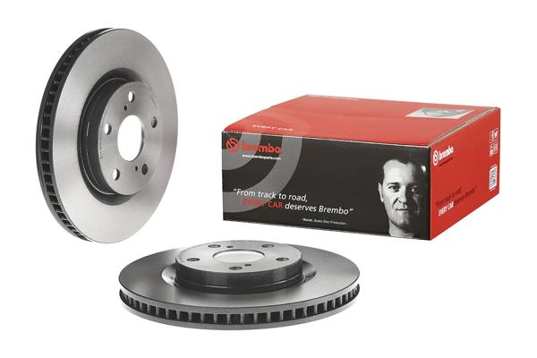 BREMBO 09.A417.11 | Fren Diski Ön Toyota Auris RAV4 Camry 296mm UV Coated | 2 Adet