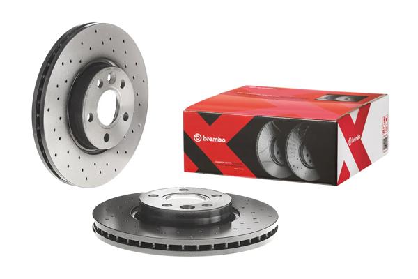 BREMBO 09.A427.1X | Fren Diski Havalı On (300mm) Xtra Line-Xtra (Ford Mondeo 07 -) Volvo (S60-S80-V60-V70-Xc70) | 2 Adet