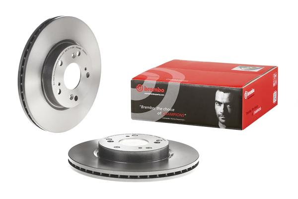 BREMBO 09.A455.11 | Fren Diski Ön Havalı Kaplamalı (282-5)-(Honda Civic 2007 / 2011 1.6 / CRV 2002 / 2006) | 2 Adet
