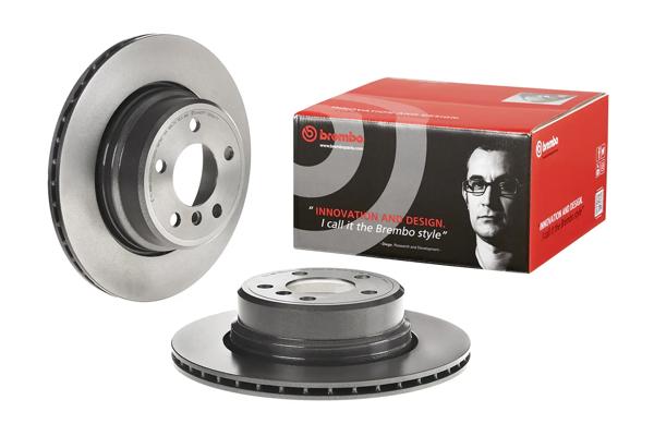 BREMBO 09.A541.11 | Fren Diski Arka Kaplamalı BMW X5 E53 4.4i/4.6-4.8 | 2 Adet