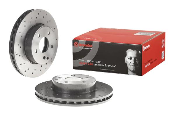 BREMBO 09.A613.51 | Fren Diski Ön W204 S204 C204 C197 R197 07-15 | 2 Adet