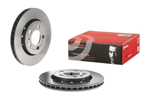 BREMBO 09.A652.11 | Fren Diski Arka (VW Golf 98-06 Audi A3 97-03 Seat Leon 00-06) | 2 Adet
