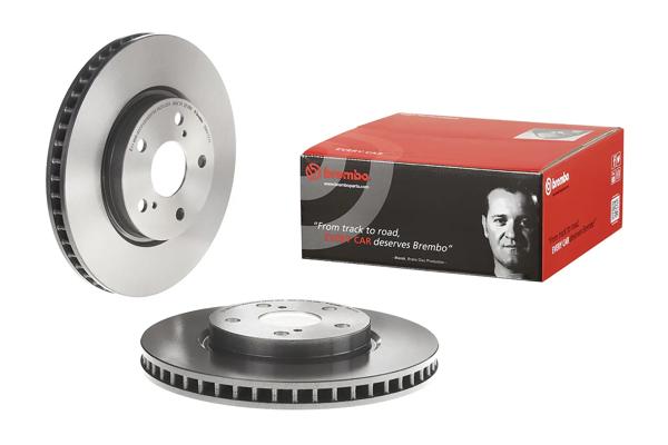 BREMBO 09.A717.11 | Fren Diski Ön UV Coated Lexus | 2 Adet