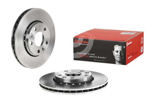 BREMBO 09.A727.14 | Fren Diski Renault Fluence / Megane III 1.5 D Ön | 2 Adet