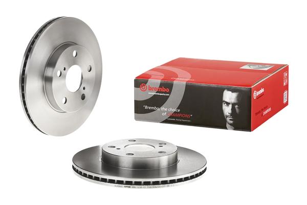 BREMBO 09.A864.14 | Fren Diski Ön Toyota Corolla Auris 1.4-1.6 07-