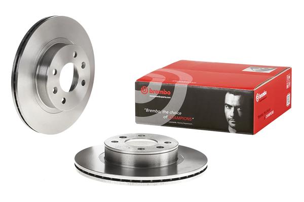BREMBO 09.A867.10 | Fren Diski Ön Havalı Hyundai i10 1.1 CRDI 08-/ i10 1.0 / 1.1 / 1.2 11-/ Kia Picanto 1.1 CRDI 04-11 | 2 Adet