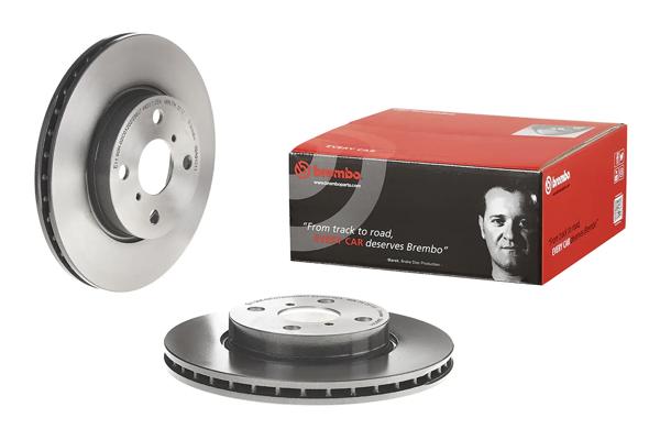 BREMBO 09.A913.11 | Fren Diski Ön UV Coated Toyota | 2 Adet