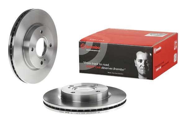 BREMBO 09.A968.24 | Fren Diski Fiesta VI Ka 10-Ön 258mm 2 Adet