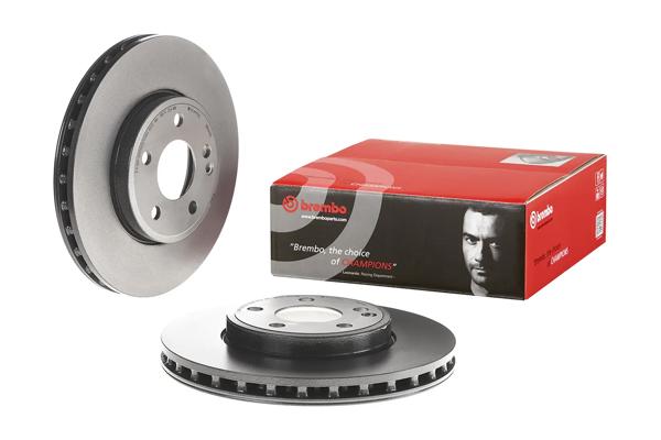 BREMBO 09.B344.41 | Fren Diski (Tek Disk) Ön M.Benz 117 156 176 242 246 11-20