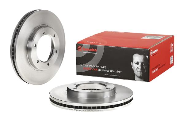 BREMBO 09.B402.10 | Fren Diski Ön Standard Toyota | 2 Adet