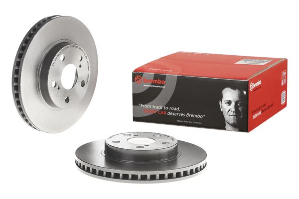 BREMBO 09.B494.11 | Fren Diski Ön UV Coated Toyota | 2 Adet