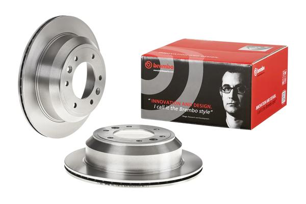 BREMBO 09.B612.10 | Fren Diski Arka Standard Hyundai | 2 Adet