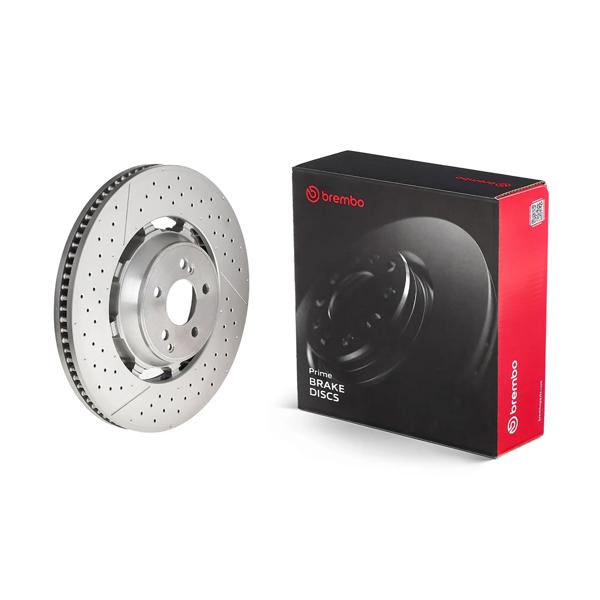 BREMBO 09.B848.33 | Fren Diski Ön Dual Cast Mercedes-Benz | 2 Adet