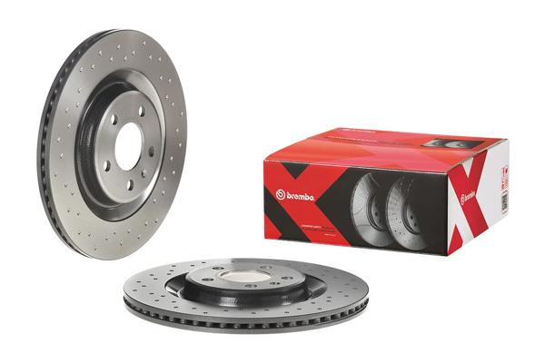 BREMBO 09.B969.1X | Fren Diski VW A6-A8-A4 2010- Quatro Arka 330X22 | 2 Adet