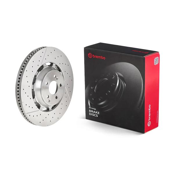 BREMBO 09.C127.33 | Fren Diski Ön Dual Cast Mercedes-Benz | 2 Adet