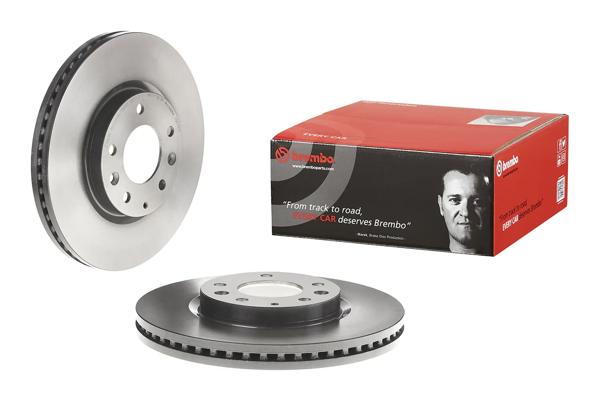 BREMBO 09.C176.11 | Fren Diski Ön UV Coated Mazda | 2 Adet