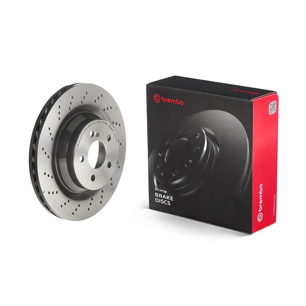 BREMBO 09.C502.11 | Fren Diski Arka UV Coated Mercedes-Benz | 2 Adet