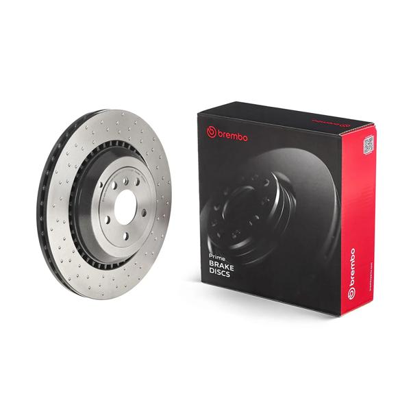 BREMBO 09.C660.11 | Fren Diski Arka UV Coated Mercedes-Benz | 2 Adet