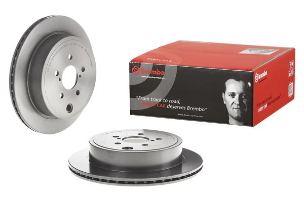BREMBO 09.C662.11 | Fren Diski Arka UV Coated Toyota | 2 Adet