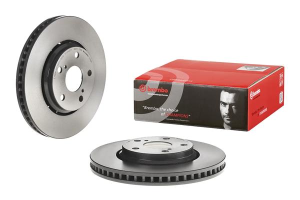 BREMBO 09.C710.11 | Fren Diski Ön Toyota Prevıa UV Coated | 2 Adet