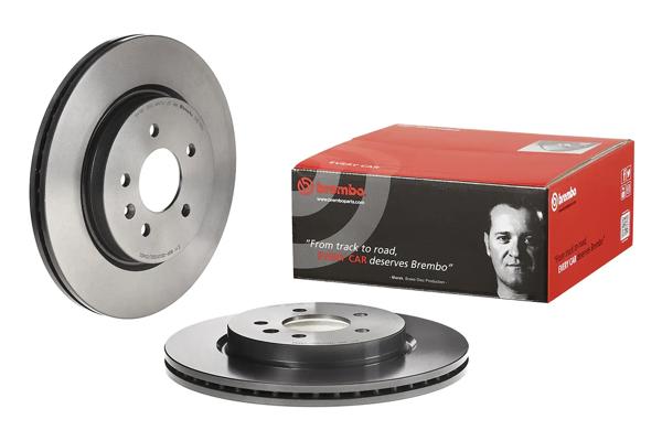 BREMBO 09.C711.11 | Fren Diski Arka UV Coated Opel | 2 Adet