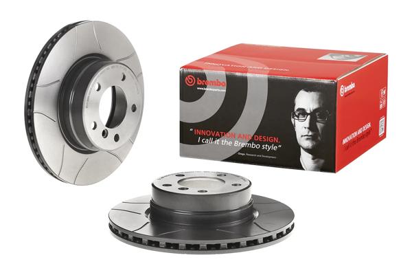 BREMBO 09.C894.75 | Fren Diski Ön Cızgılı BMW E-60 / 61 / 63 / 64 / 520-523-520 | 2 Adet